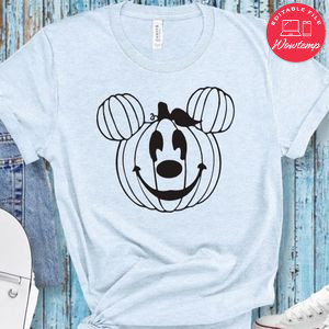 Halloween Pumpkin Mickey Minnie PNG file template