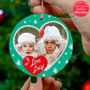 I love Lucy Christmas Acrylic Ornament Gift
