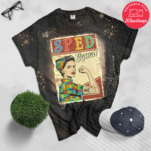 SPED Squad Woman Bleached Shirt