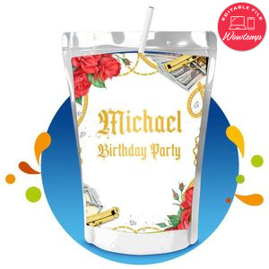 Buchona Capri Sun Labels Digital File Printable Instant Download