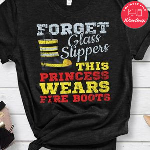 This Princess Wears Fire Boots Classic Unisex Shirt