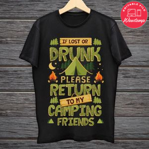 If lost or drunk please return to my friend Shirt PNG files Printable Instant Download