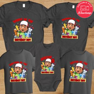 Handy Manny Family Birthday Vacation T-Shirt