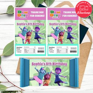 Dew Drop Diaries Rice Krispies Treats Template Printable Instant Download