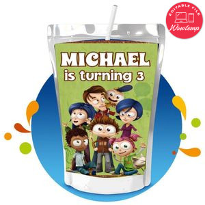 Angelo rules Capri Sun Birthday Labels Digital File Printable Instant Download