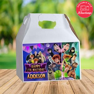 Hotel Transylvania 4 Gable Box Digital File Printable Instant Download