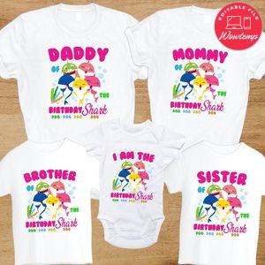 I'm the Birthday Shark Family T-Shirt