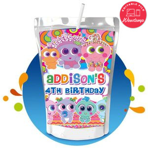 Ksimerito Capri Sun Birthday Labels Digital File Printable Instant Download