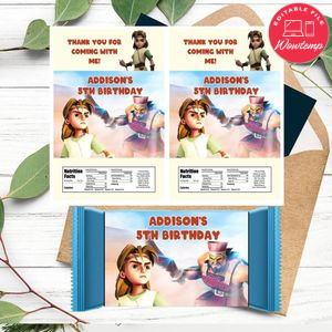 A Giant Adventure Rice Krispies Treats Printable Instant Download