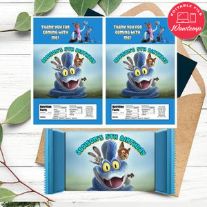 Zootopia 2 Rice Krispies Treats Printable Instant Download