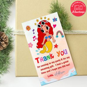 Manana Sera Bonito Thank You Tag Customizable Template To Print At Home Instant Download