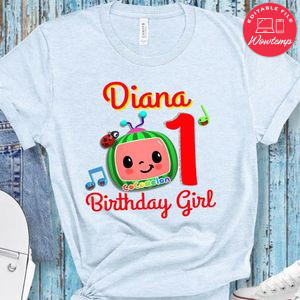 Cocomelon Birthday Girl T-Shirt