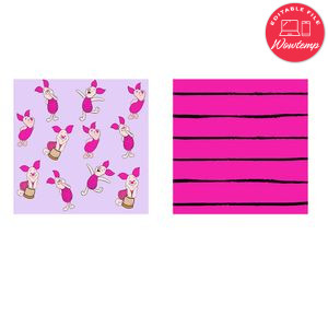 Winnie the pooh piglet Customer Request PNG file template