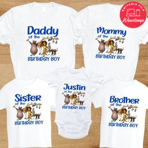 Madagascar Birthday Family Trip Vacation PNG file template