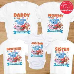 Chico bon bon Family Birthday T-Shirt