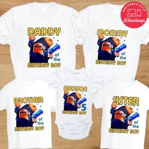 Despicable me 4 Family Birthday Party T-Shirt