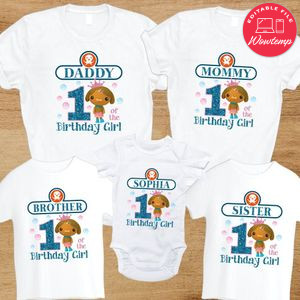 Dashi Dog Octonauts Family Birthday Party T-Shirt