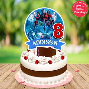 Ghostbusters: Frozen Empire Cake Topper Template Printable Instant Download