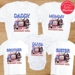 Early 2000s Family Birthday Party T-Shirt