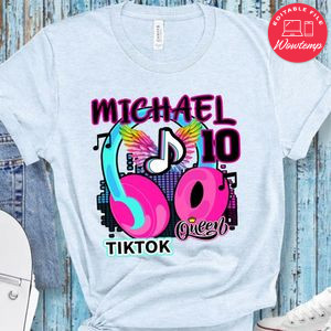 Musical Birthday Queen T-Shirt
