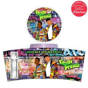 Fresh Prince Cotton Candy Label Template To Print At Home Instant Download