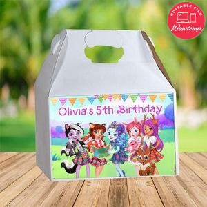 Enchantimal Gable Box Digital File Printable Instant Download