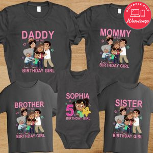 Nina's World Family Birthday Party T-Shirt