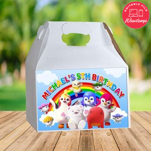 Badanamu Gable Box Digital File Printable Instant Download