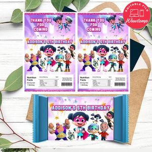 Starbeam Rice Krispies Treats Template Printable Instant Download