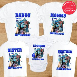 Teenage Kraken Family Birthday T-Shirt