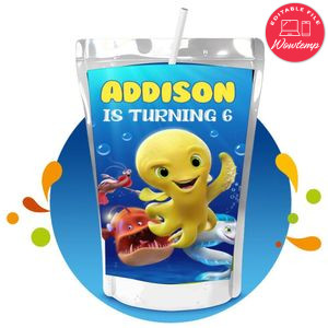 Deep movie Capri Sun Birthday Labels Digital File Printable Instant Download