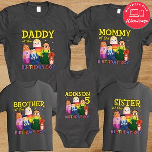 Higglytown heroes Family Birthday PNG file template