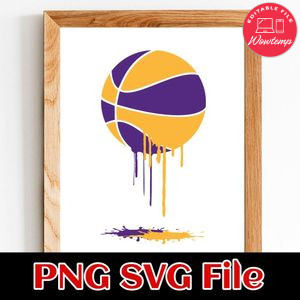 Los Angeles PNG file template
