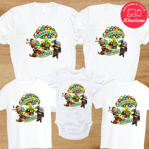 Disney Pixar up Family Birthday Vacation T-Shirt