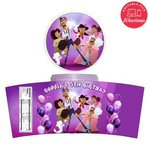 The Proud Cotton Candy Label Template To Print At Home Instant Download