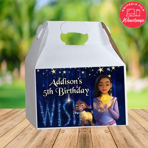 Wish Disney Gable Box Digital File Printable Instant Download