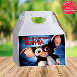 Gremlins Gizmo Gable Box Digital File Printable Instant Download