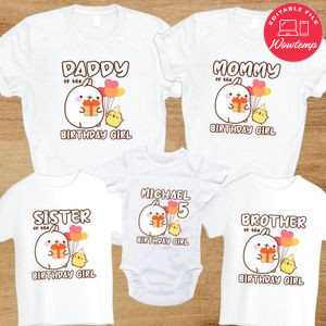 Molang Family Birthday Vacation PNG file template