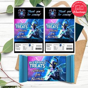 Blue beetle Rice Krispies Treats Template Printable Instant Download