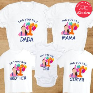 Ms Rachel 2 Family Birthday Party T-Shirt