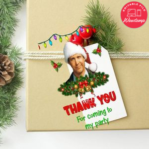 Jolliest Bunch Thank You Tag Customizable Template To Print At Home Instant Download
