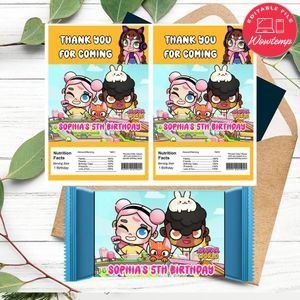 Avatar World Rice Krispies Treats Template Printable Instant Download