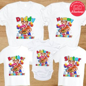 Little Angel Family Birthday PNG file template