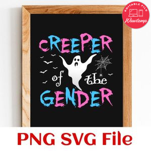 Creeper of the gender PNG file template
