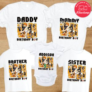 Haikyu Family Birthday PNG file template