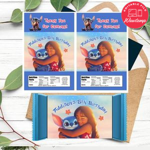 Lilo and stitch 2025 Rice Krispies Treats Printable Instant Download