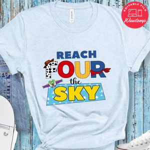 Reach 4 the sky Birthday T-Shirt