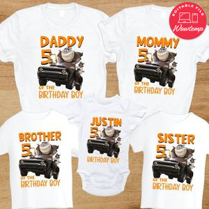 The Bad Guy Birthday Family Trip Vacation PNG file template