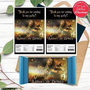 Peter Pan & Wendy Rice Krispies Treats Template Printable Instant Download