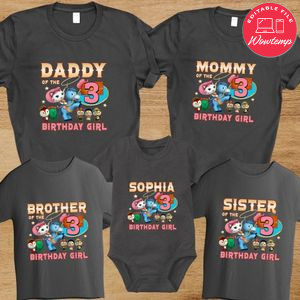 Sheriff Callie Family Birthday T-Shirt
